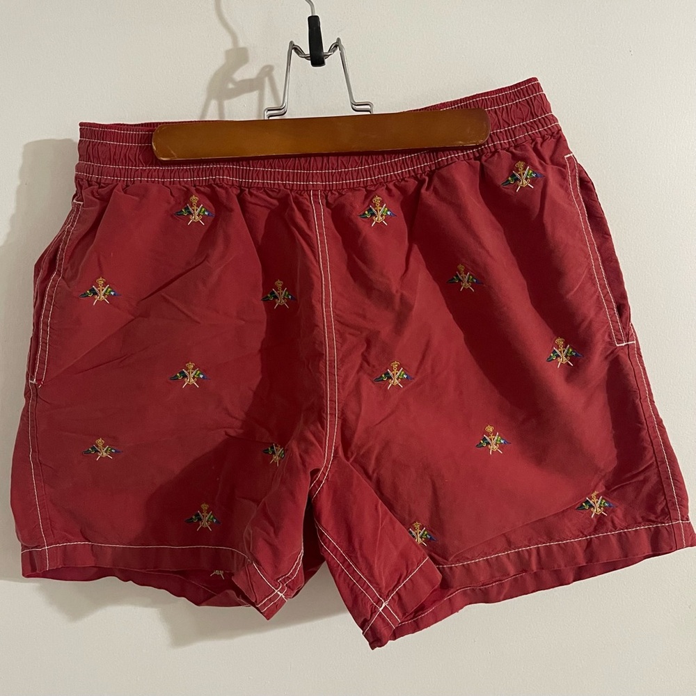 Red Ralph Lauren Bathing Suit Men’s (S)